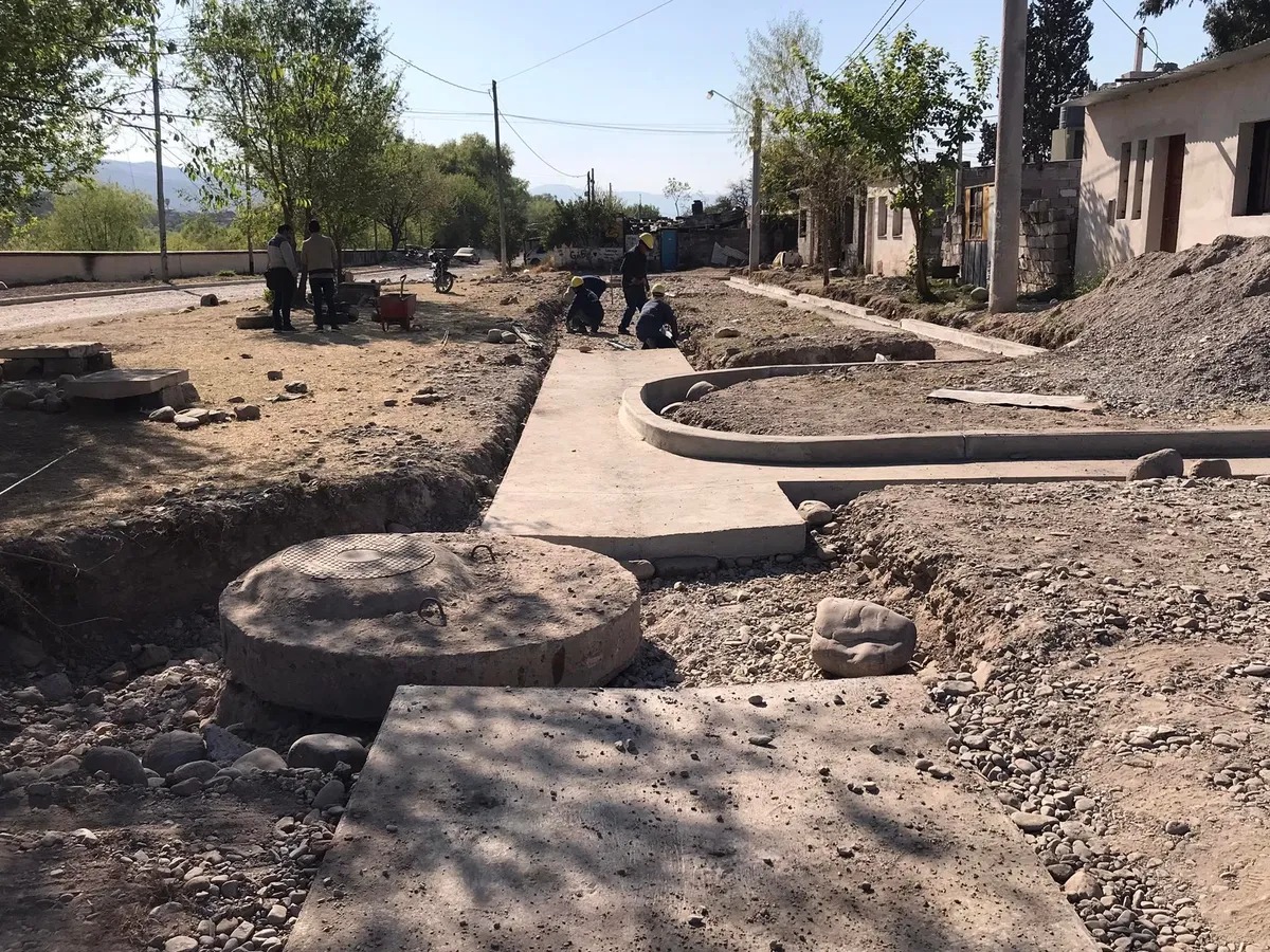 Avanzan las obras de urbanización en La Isla del Barrio San Martín ...